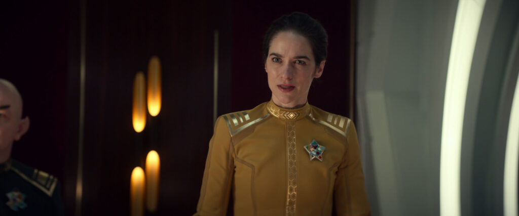 Captain Batel argues her case