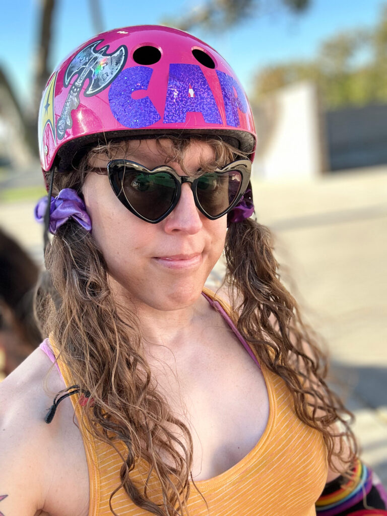 me in my derby gear
